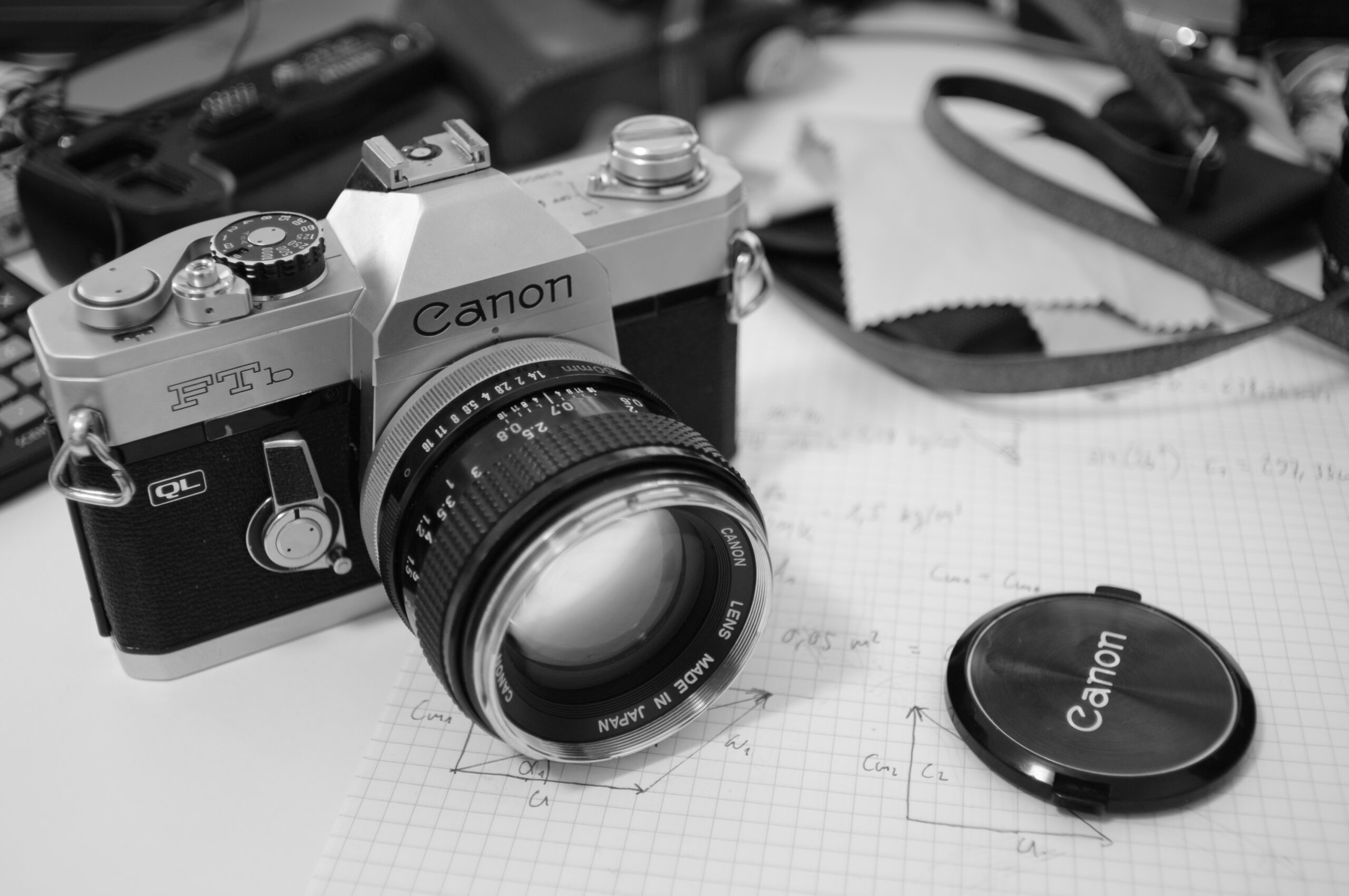 Calibration of the Canon FTb QL light meter